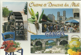 Delcampe - En Cévennes.... Ganges - Multivues - (P) - Ganges
