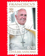 VATICANO - Usato - 2015 - Pontificato Di Papa Francesco, Anno III - Franciscus Anno Domini MMXV - 0,80 - Gebraucht