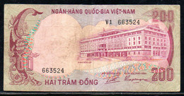 659-Vietnam Du Sud 200 Dong 1972 V1 - Vietnam