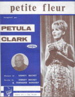 Partition Musicale - PETITE FLEUR - PETULA CLARK - Musique SIDNEY BECHET - Ed CARROUSEL - - Scores & Partitions