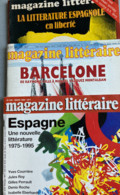 Littérature Espagnole & Catalane : 3 N° Du Magazine Littéraire (N°170 - 1981, La Littérature Espagnole En Liberté / N°27 - Wholesale, Bulk Lots