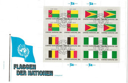 GG - Enveloppe Avec Feuillet "drapeaux" 1982 - Oblit 1er Jour - Lettres & Documents