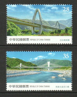 Taiwan 2020 Suhua Highway MNH Bridge - Unused Stamps