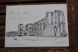 MAILLEZAIS  ABBAYE SAINT PIERRE DE MAILLEZAIS ILLUSTRATION R DE DAINT DO - Maillezais