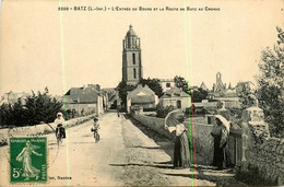 Batz * La Route De Batz Au Croisic * Entrée Du Bourg - Batz-sur-Mer (Bourg De B.)