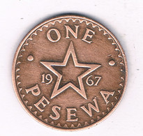 1 PESEWA  1967 GHANA /14545/ - Ghana