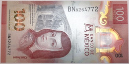 Mexique - 100 Pesos - 2021 - PICK 134d.4 - NEUF - Mexico