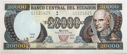Équateur - 20000 Sucres - 1999 - PICK 129g.2 - NEUF - Equateur