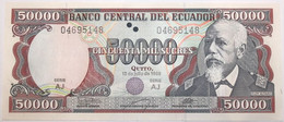 Équateur - 50000 Sucres - 1999 - PICK 130e.2 - NEUF - Ecuador