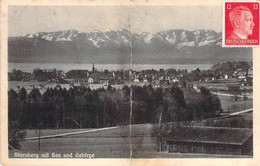 CP Starnberg - Mit See Und Gebirge - Pliure Au Milieu Voir Scann - Starnberg