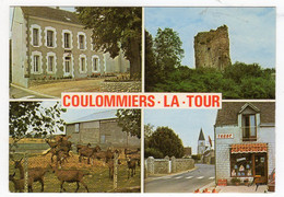 CPSM Multivues Entre Vendöme Et Selommes Coulommiers La Tour 41 Loir Et Cher Marie élevage Chèvres Tabacs - Selommes