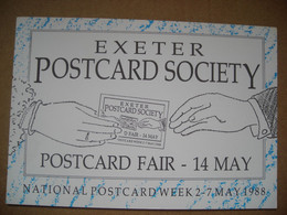 Exeter Postcard Society Société De Cartes Postales D'Exeter 1988 - Exeter