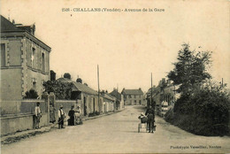 Challans * Avenue De La Gare * Villageois Landau - Challans