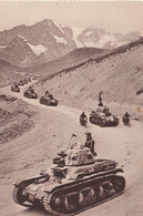 Chars En Montagne - Vie Militaire -- Manoeuvres De 1938 - Georges Lang, Imprimeur, Paris - War 1939-45