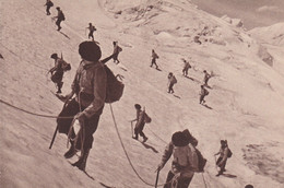 Manoeuvres En Haute Montagne - Chasseurs Alpins -- Manoeuvres De 1938 - Vie Militaire - Georges Lang, Imprimeur, Paris - War 1939-45