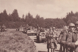 Infanterie Et Chenillettes - Manoeuvres De 1938  - Vie Militaire - Georges Lang, Imprimeur, Paris - War 1939-45