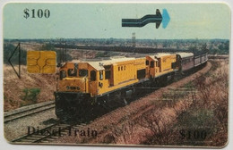 Zimbabwe $100 " Diesel Train " - Zimbabwe