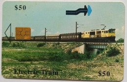 Zimbabwe $50 " Electeric Train " - Simbabwe