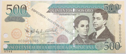 Dominicaine (Rép.) - 500 Pesos Oro - 2010 - PICK 179cs - NEUF - Dominicana