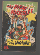 Les Pieds Nichelés EN PLEINE BAGARRE . (reed 90f 1958) ( Illiustrateur  PELLOS)   (M3990) - Pieds Nickelés, Les