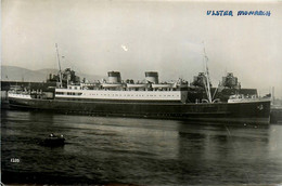 ULSTER MONARCH * Carte Photo * Bateau Commerce Paquebot Cargo * Compagnie Société Maritime Belfast - Commerce