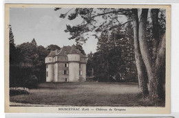 CPA Sousceyrac Château De Grugnac - Sousceyrac