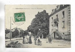 70 - AILLEVILLERS ( Hte-Saône ) - Route De Plombières. Animée - Otros Municipios