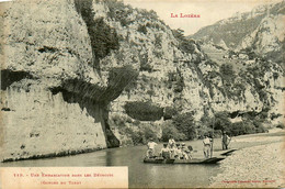 La Lozère * Une Embarcation Dans Les Détroits * Gorges Du Tarn * Bac Passeur - Otros & Sin Clasificación