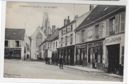 CPA St Arnoult Rue De L'Eglise - St. Arnoult En Yvelines