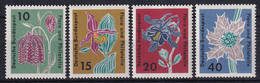 MiNr. 392 - 395  Deutschland BRD1963, 26. April. Briefmarkenausstellung „Flora Und Philatelie“ - Postfrisch/**/MNH - Ungebraucht