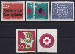 MiNr. 396-400 Deutschland Bundesrepublik Deutschland  - Postfrisch/**/MNH - Ungebraucht