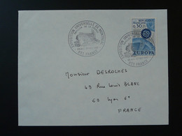 Oblitération Sur Lettre Postmark On Cover Exposition Universelle Montreal 1967 Timbre Europa - 1967 – Montréal (Canada)