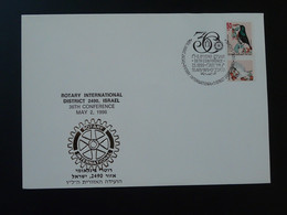 Lettre Cover Rotary International District Convention Tel Aviv Israel 1996 - Cartas & Documentos
