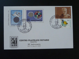 Lettre Cover 20 Years Rotary Philatelic Center Buenos Aires Argentina 1997 (ex 3) - Cartas & Documentos