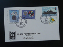 Lettre Cover 20 Years Rotary Philatelic Center Buenos Aires Argentina 1997 (ex 5) - Brieven En Documenten