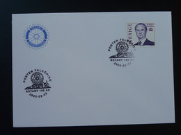 Lettre Cover 100 Years Rotary International Suede Sweden 2005 - Cartas & Documentos