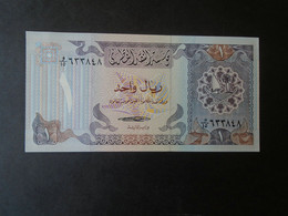 27 - QATAR P13  -1 Riyal   1985  UNC - Qatar