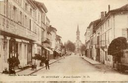 Mussidan * Avenue Gambetta * Café - Mussidan