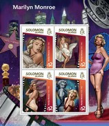 SOLOMON ISLANDS 2015 SHEET MARILYN MONROE Slm15105a - Salomon (Iles 1978-...)