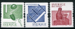 SWEDEN 2004 Woodworking Tools  MNH / **.  Michel 2384-86 - Unused Stamps
