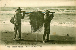 Berck Plage * Le Retour De La Pêche * Types Personnages Pêcheurs - Berck