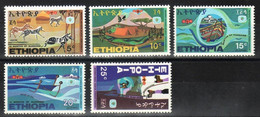 Ethiopie Ethiopia - 1969 "turismo" 5 Values MNH ** - Ethiopie