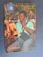 BRITSCH VIRGIN ISLANDS  US$ 10,-  BVI-3B  MAN ON PHONE  3CBVB     Fine Used Card   ** 10062 ** - Virgin Islands