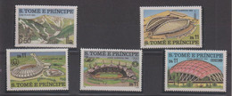 Sao Tome Et Principe 1980 JO Moscou 598-602, 5 Val ** MNH - Sao Tome And Principe