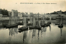 Belle Ile En Mer * Le Palais Et Le Port * Les Bateaux Sardiniers * Belle Isle - Belle Ile En Mer