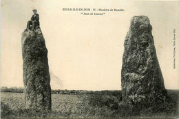 Belle Ile En Mer * Les Menhirs De Runello , JEAN Et JEANNE * Pierre Mégalithe * Belle Isle - Belle Ile En Mer