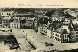 Belle Ile En Mer * Vue Générale De Palais Et Quai De L'avant Port * Belle Isle - Belle Ile En Mer