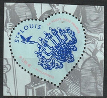 FRANCIA 2022 - Coeur De St. Louis Crystal -YV  A 2097 - Cachet Rond - Used Stamps