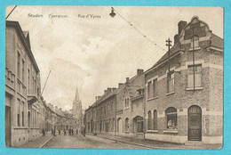 * Staden (West Vlaanderen) * (Uitg Alb. Flamand - Le Roy) Ieperstraat, Rue D'Ypres, église, Animée, Yperstraat, Old - Staden