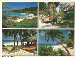CPM, Seychelles , Multi-Vues , Anse Coco , La Digue , ................Ed. J. Palmyre - Seychelles
